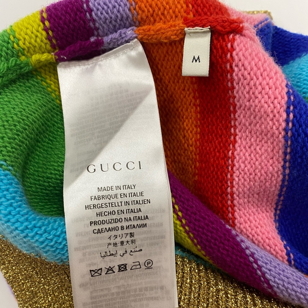 SOLD Authentic Gucci Guccify Cat Sweater size M - Picture 8 of 8